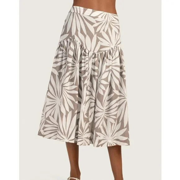 Trina Turk Out of Office Pally Skirt Size Large - Picture 2 of 9